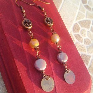 MULTI CRYSTAL EARRINGS